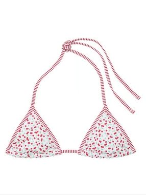 Victoria Secret PINK by Frankies Bikinis Cape May Bikini Top Sz Med NWT